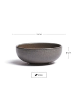 Small Bowl Stone Semi Matt (12cm)