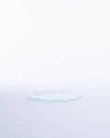 JUST GLASS PLATE ARCTIC/20CM - SET OF 6