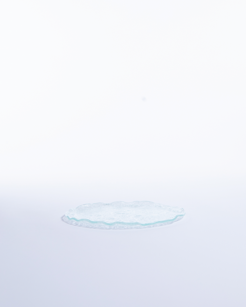 JUST GLASS PLATE ARCTIC/20CM - SET OF 6