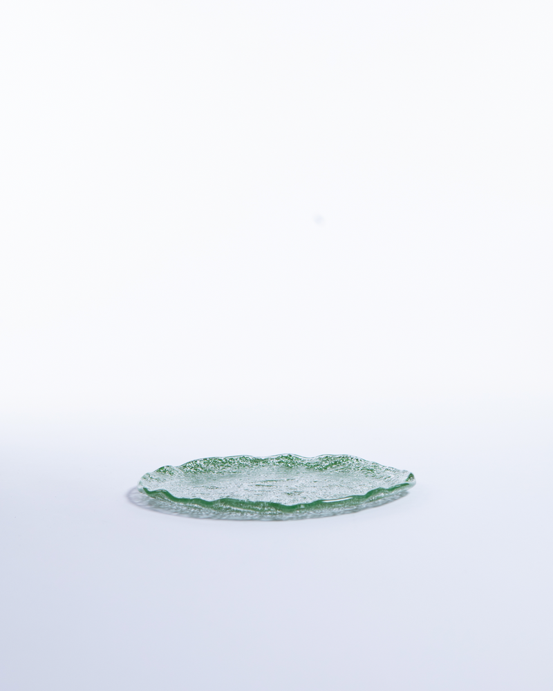 Just Glass Plate Basil/20CM