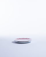 Liguria Small Plate Burgundy/16CM